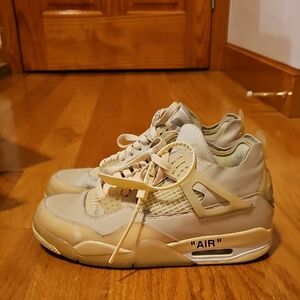 Nike Air Jordan IV 4 in Cream and Tan Sail 8.5 MEN and 10 WOMEN